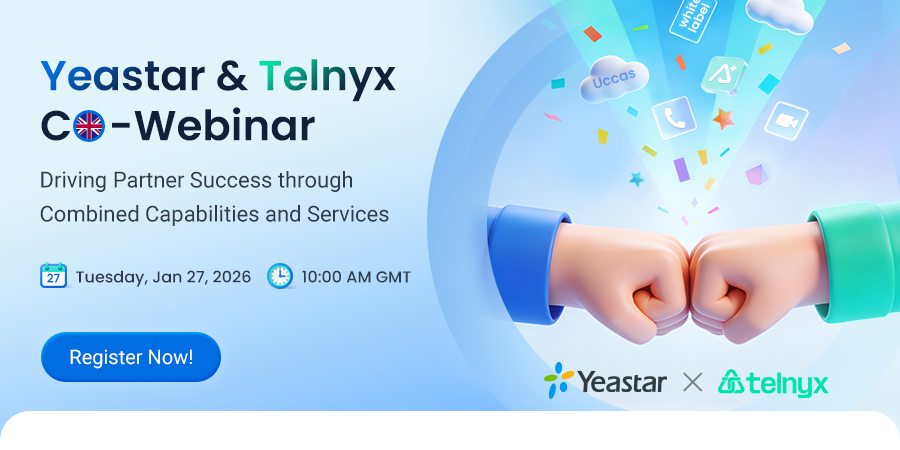 Yeastar x Telnyx Webinar